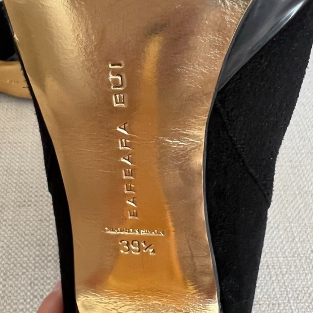 Barbara Bui Heeled Ankle Suede Leather Women’s Boots - Size: 39.5 - Picture 12 of 16